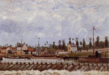 Camille Pissarro : Pontoise Dam